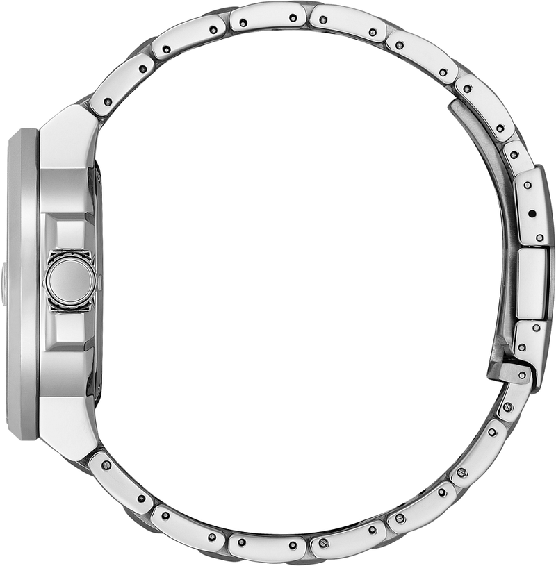Citizen Endeavor Men's Silver Tone Stainless Steel Bracelet Watch BJ7140-53A