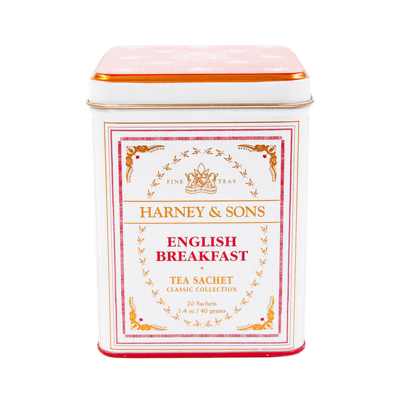Harney & Sons English Breakfast Tea Tins 4x20 Sachets
