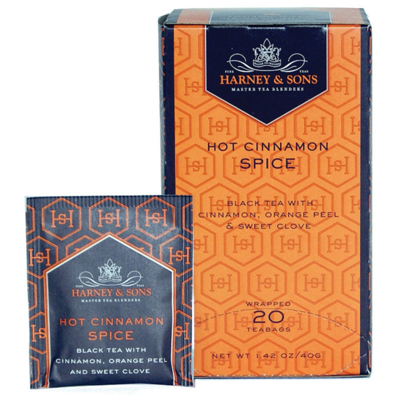 Harney & Sons Hot Cinnamon Spice Tea Box 6x20