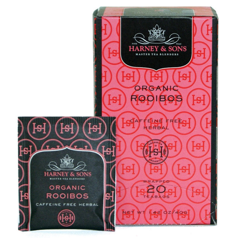Harney & Sons Organic Rooibos Tea Box Pack of 6x20
