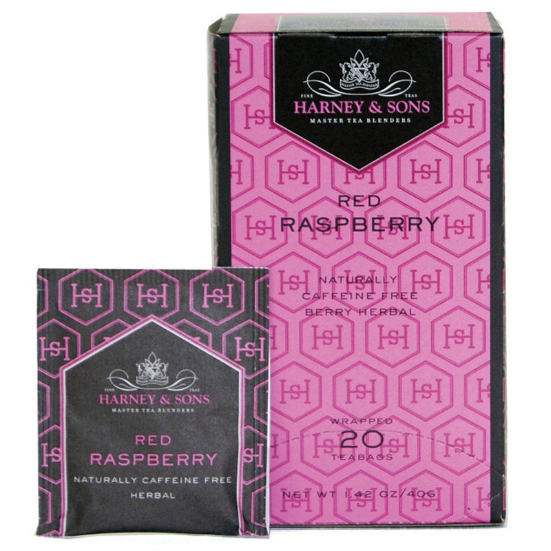 Harney & Sons Red Raspberry Tea Box Pack of 6x20