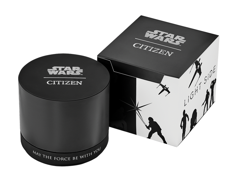 Citizen Star Wars Luke Skywalker Beige Dial Leather Strap Eco-Drive Watch CA0760-09W