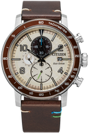 Citizen Star Wars Luke Skywalker Beige Dial Leather Strap Eco-Drive Watch CA0760-09W