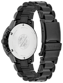 Citizen Eco-Drive Weekender Chronograph Men's Watch Stainless Steel Black CA0295-58E