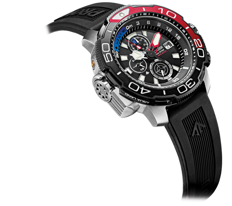 Citizen Promaster Aqualand Black Dial Rubber Band Watch BJ2167 03E
