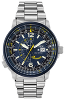 Citizen Promaster NightHawk Stainless Steel Blue Dial Men's Watch BJ7006-56L