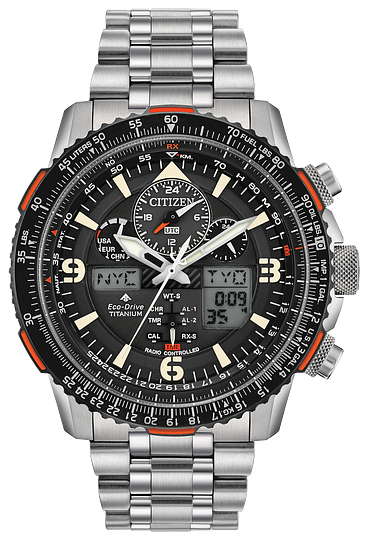 Citizen Men's Titanium Promaster Skyhawk A-T Eco-Drive Watch JY8108-53E