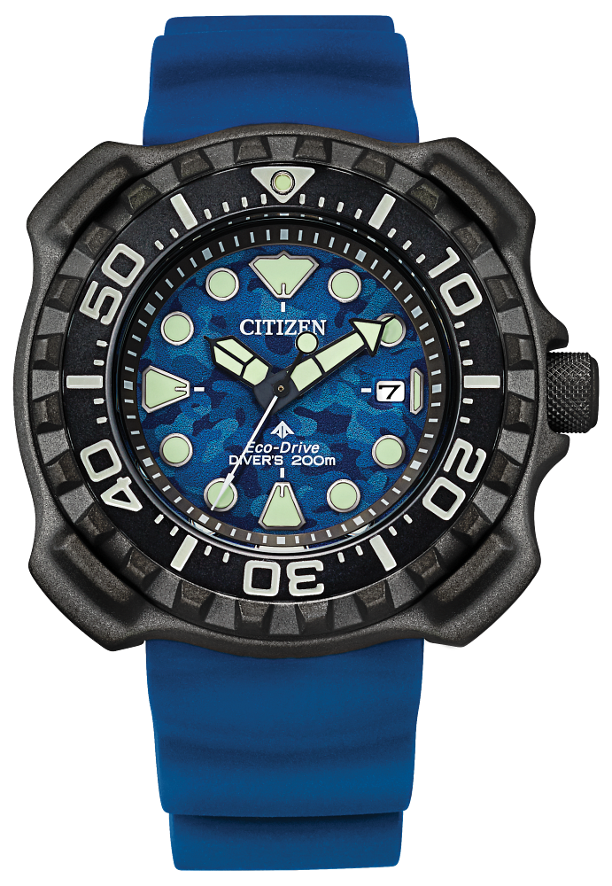 Citizen Promaster Eco-Drive Marine Diver Blue Men's Watch BN0227-09L