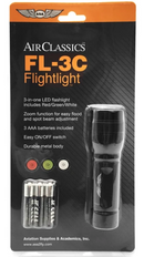 ASA AirClassics LED Pilot Flashlight - 3 Colours