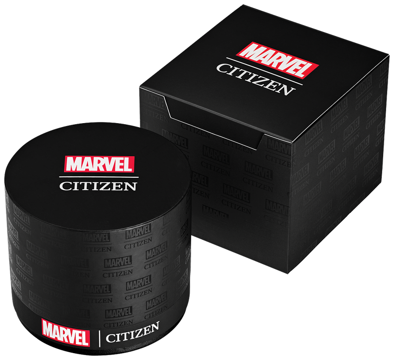 Citizen Marvel Thor Eco-Drive Black Dial Watch BM6987-50W