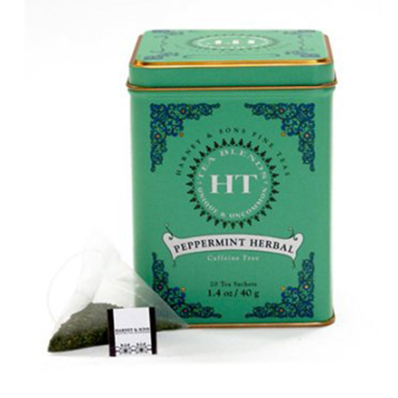 Harney & Sons Peppermint Tea Tins 4x20 Sachets