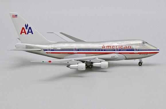 JC Wings American Airlines Boeing B747SP Polished Livery JC4AAL965 1:400 Scale
