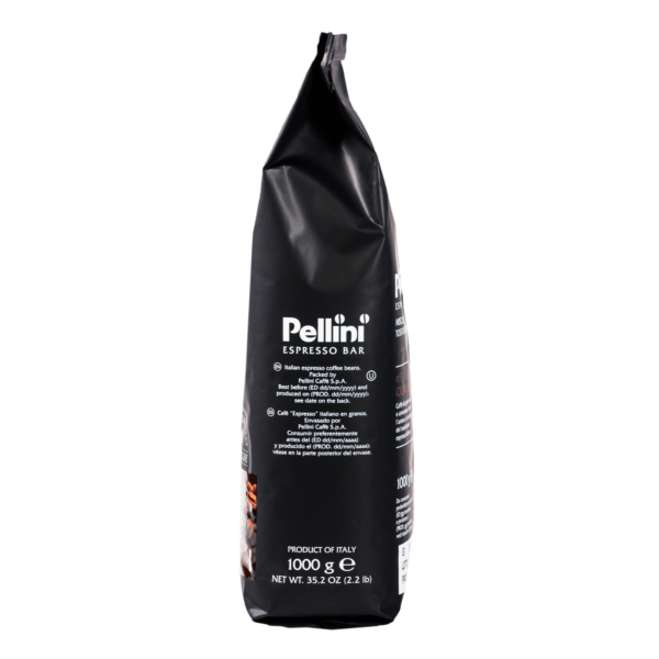 Pellini Espresso Bar N. 9 Cremoso Coffee Beans (6 Pack) - 1000G/2.2LBS Each